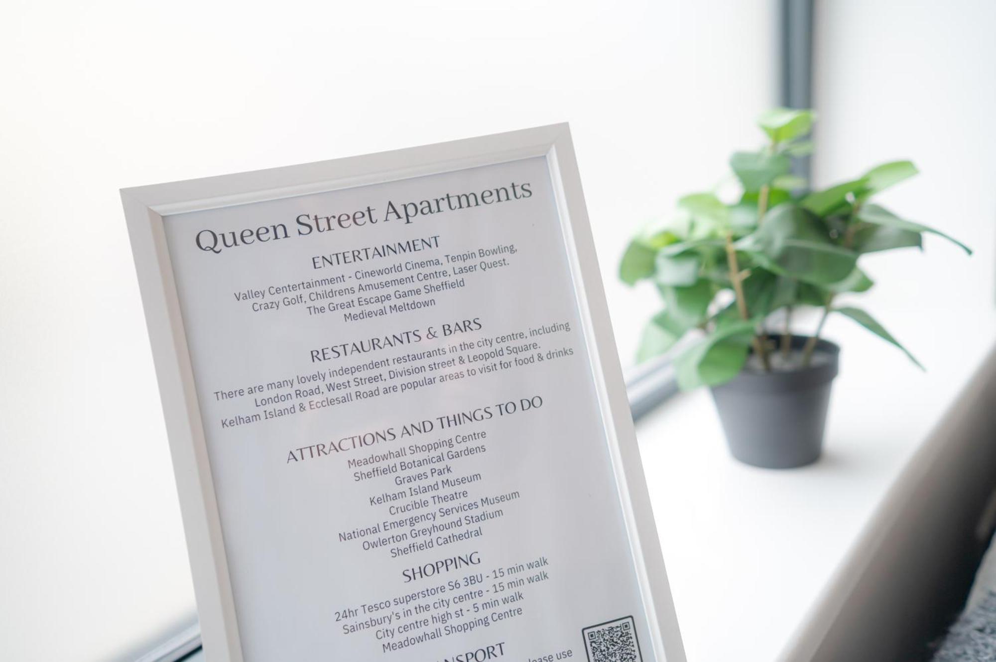 123 Queen Street - Home Crowd Luxury Apartments เชฟฟิลด์ ภายนอก รูปภาพ